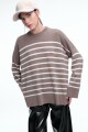 SWEATER RAYAS Camel