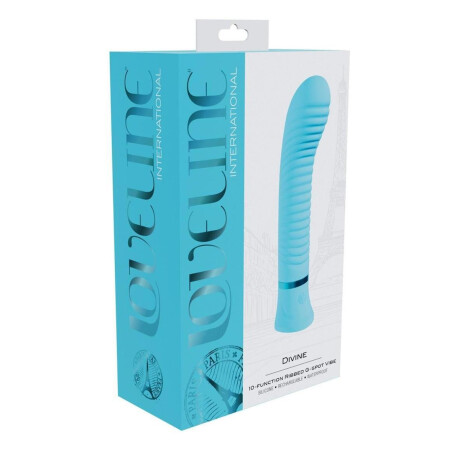 Vibrador Punto G Silicona Loveline Divine Vibrador Punto G Silicona Loveline Divine
