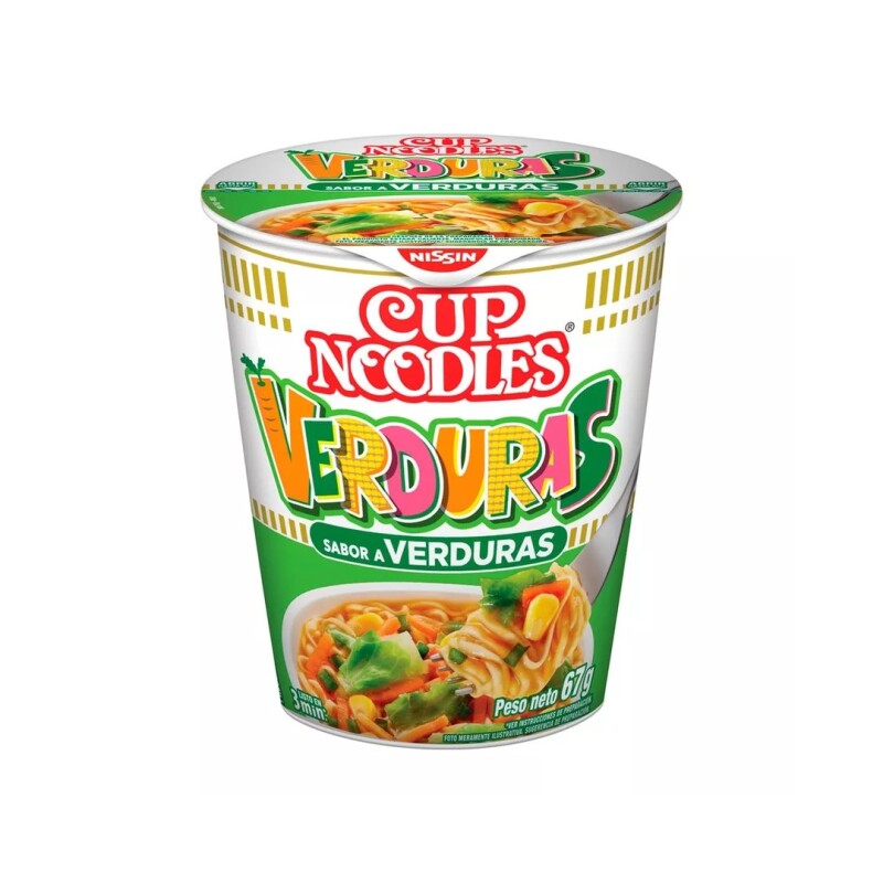 NISSIN FIDEO NOODLES VERD.65G Nissin Fideo Noodles Verd.65g