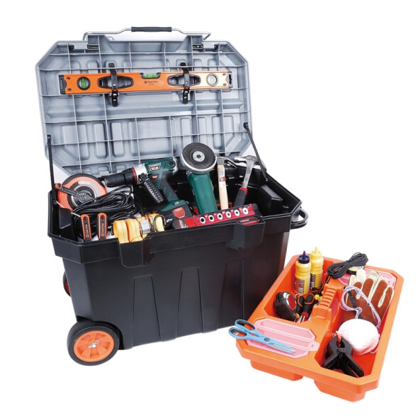 Caja de herramientas 29" con ruedas y organizador TT0306