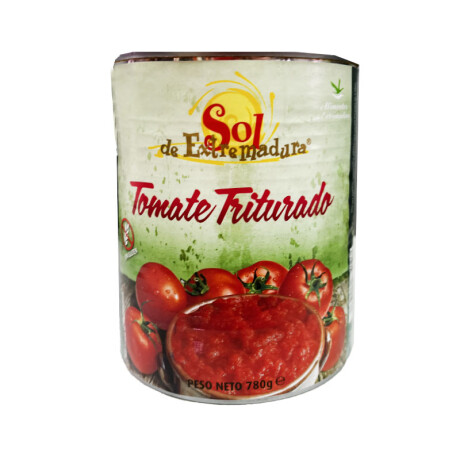 Tomate Triturado SOL DE EXTREMADURA (99.35%) Sin Gluten 780Grs Tomate Triturado SOL DE EXTREMADURA (99.35%) Sin Gluten 780Grs