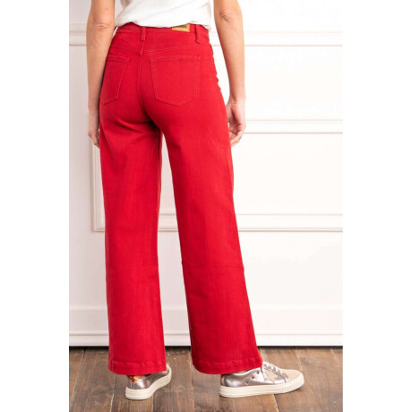 Jean Wide Rojo