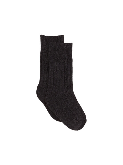 Calcetines Cana Gris Oscuro Melange