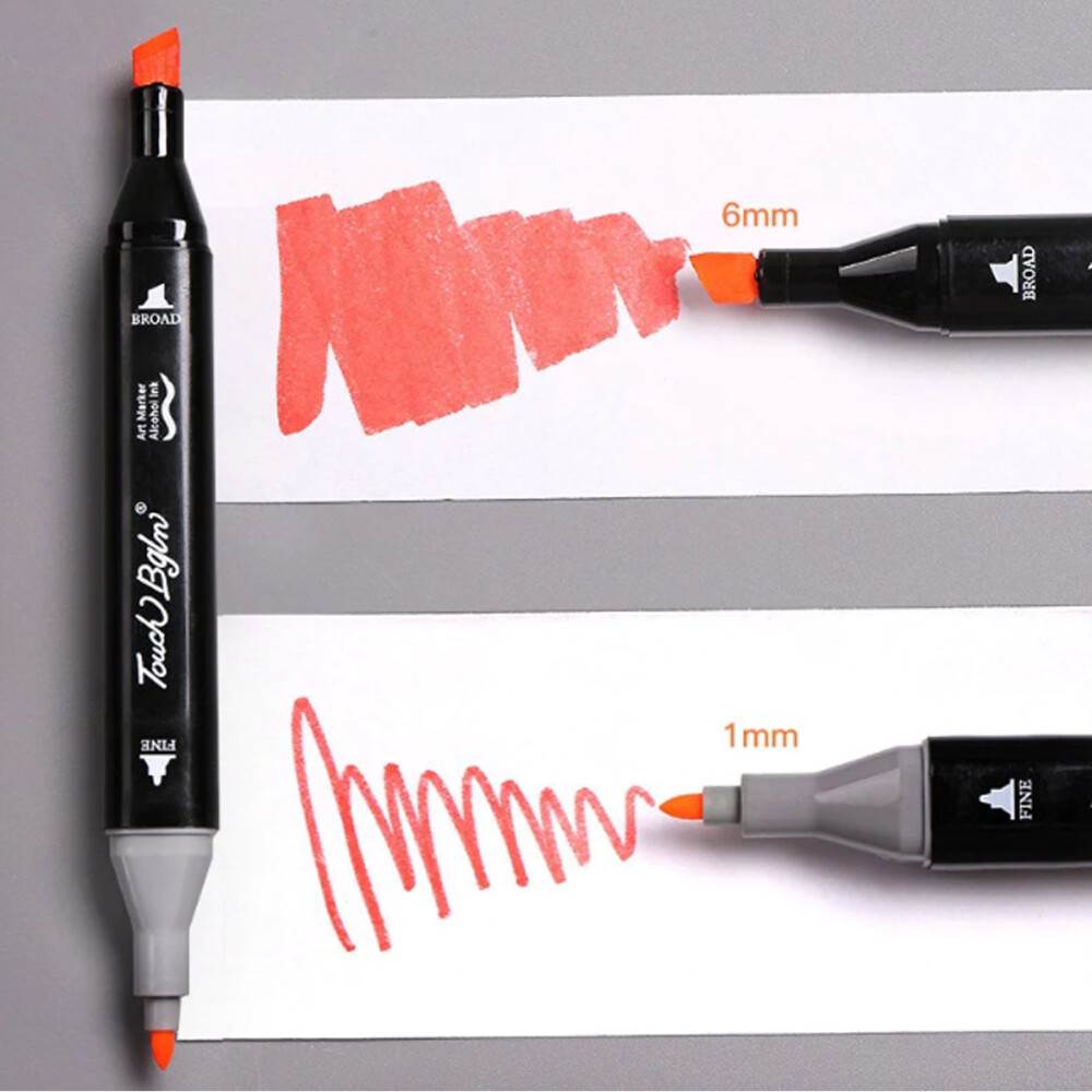 Set De Marcadores Drypens x24 Doble Punta Set De Marcadores Drypens x24 Doble Punta