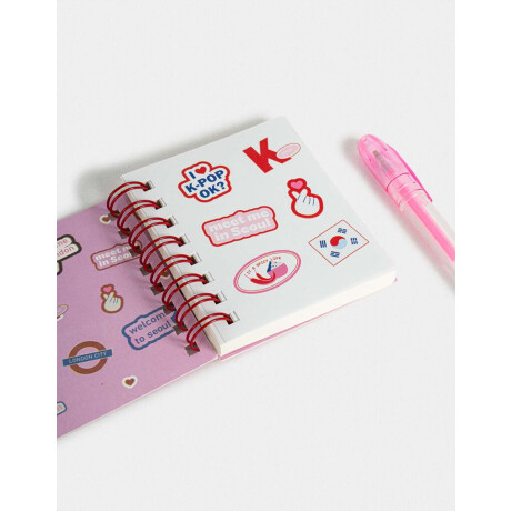 Set De Librería ''k Pop'' Combinacion Multicolor