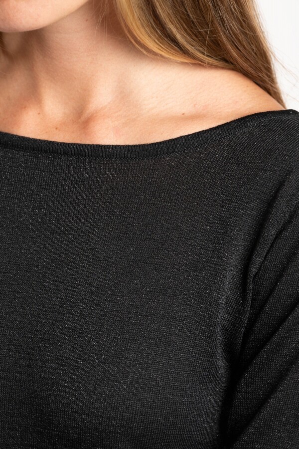 Sweater Lurex Negro