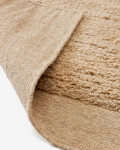 Alfombra Marely de lana beige 160 x 230 cm