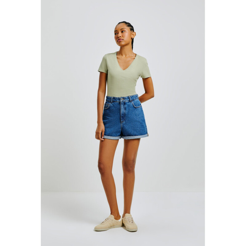 BLUSA MM FEM VERDE MEDIO