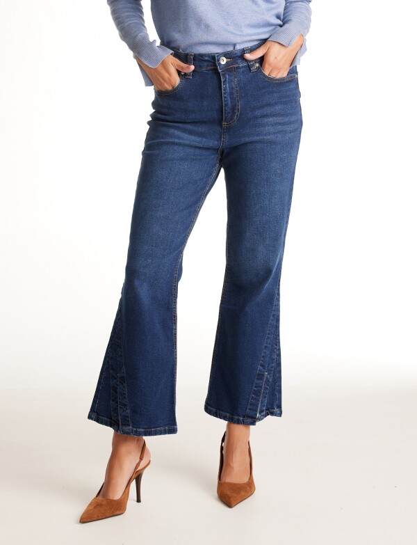 Jean Bootcut Tajo JEAN OSCURO