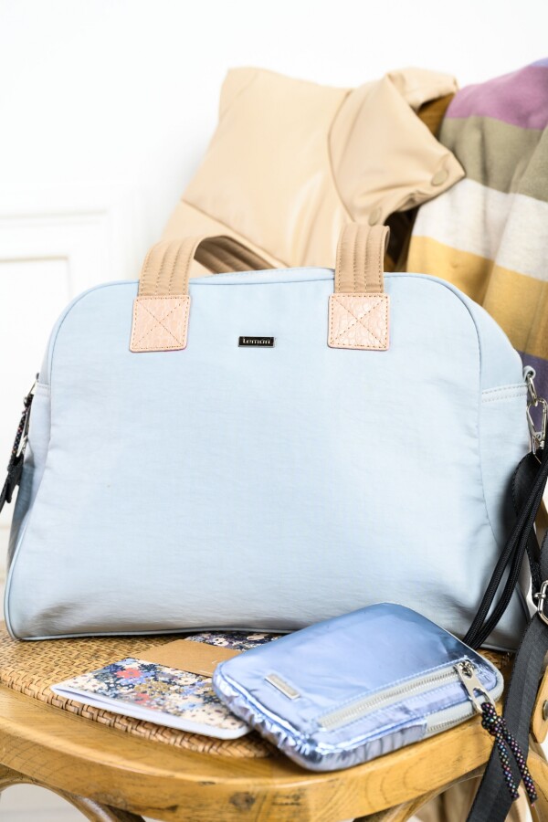 Bolso Celeste