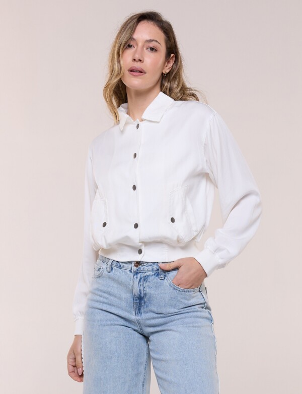 Camperita Bomber Lyocell CRUDO