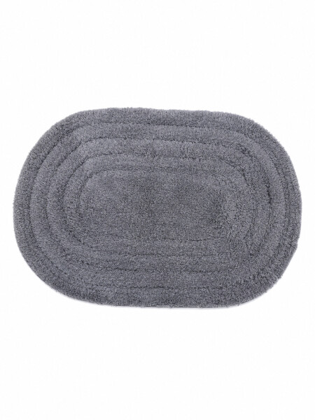 ALFOMBRA DE BAÑO COTTON GRIS OSCURO