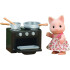 Sylvanian Families Hermana Gato Con Horno Juguete Niños Sylvanian Families Hermana Gato Con Horno Juguete Niños