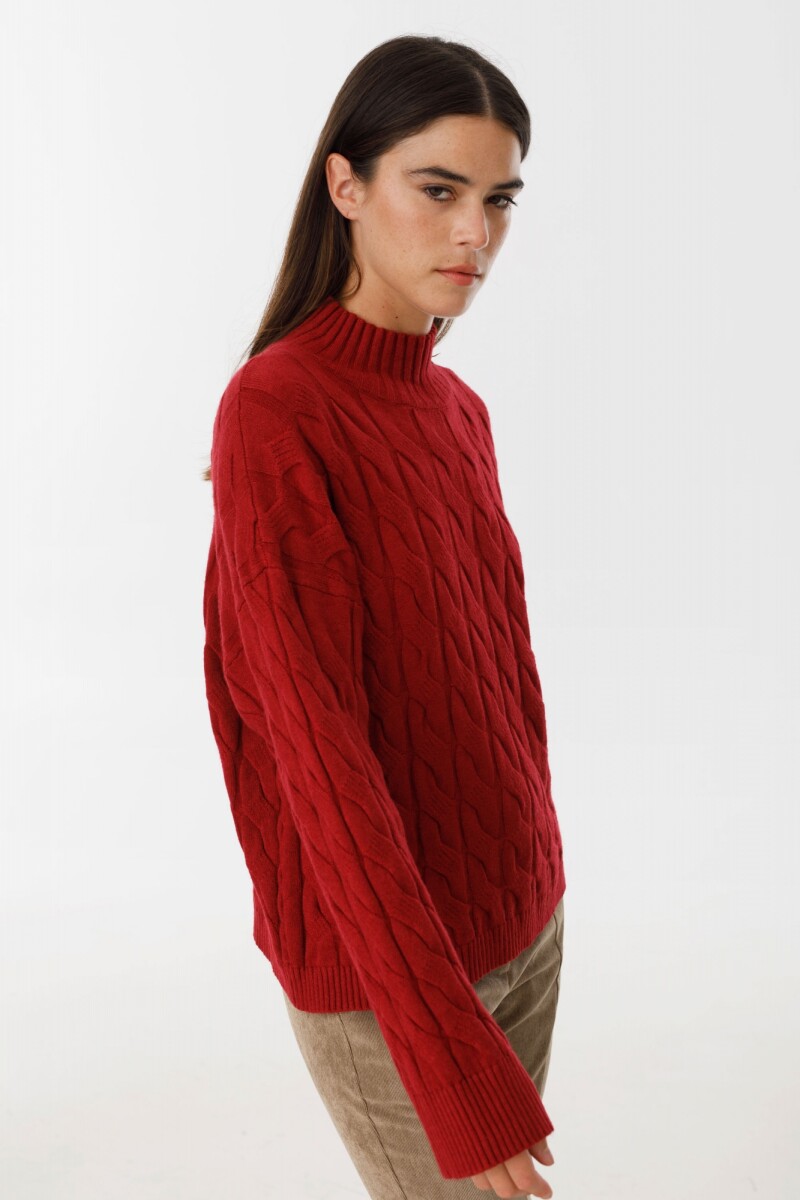 Sweater New Cagliari Bordeaux
