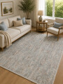 ALFOMBRA TANIS GRIS MULTICOLOR