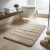 Alfombra Baño con Memoria Home Class Microfibra 43 x 61 cm BEIGE