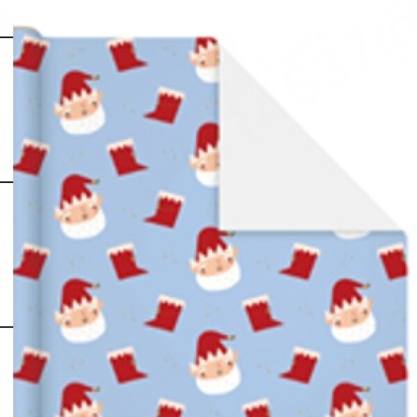 Papel de regalo navideño diseño 5