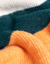 Bufandas Bufanda Rayada Tejida - Combinacion Multicolor