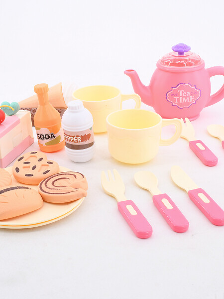 TETERA Y ACCESORIOS DE COCINA ROSADO