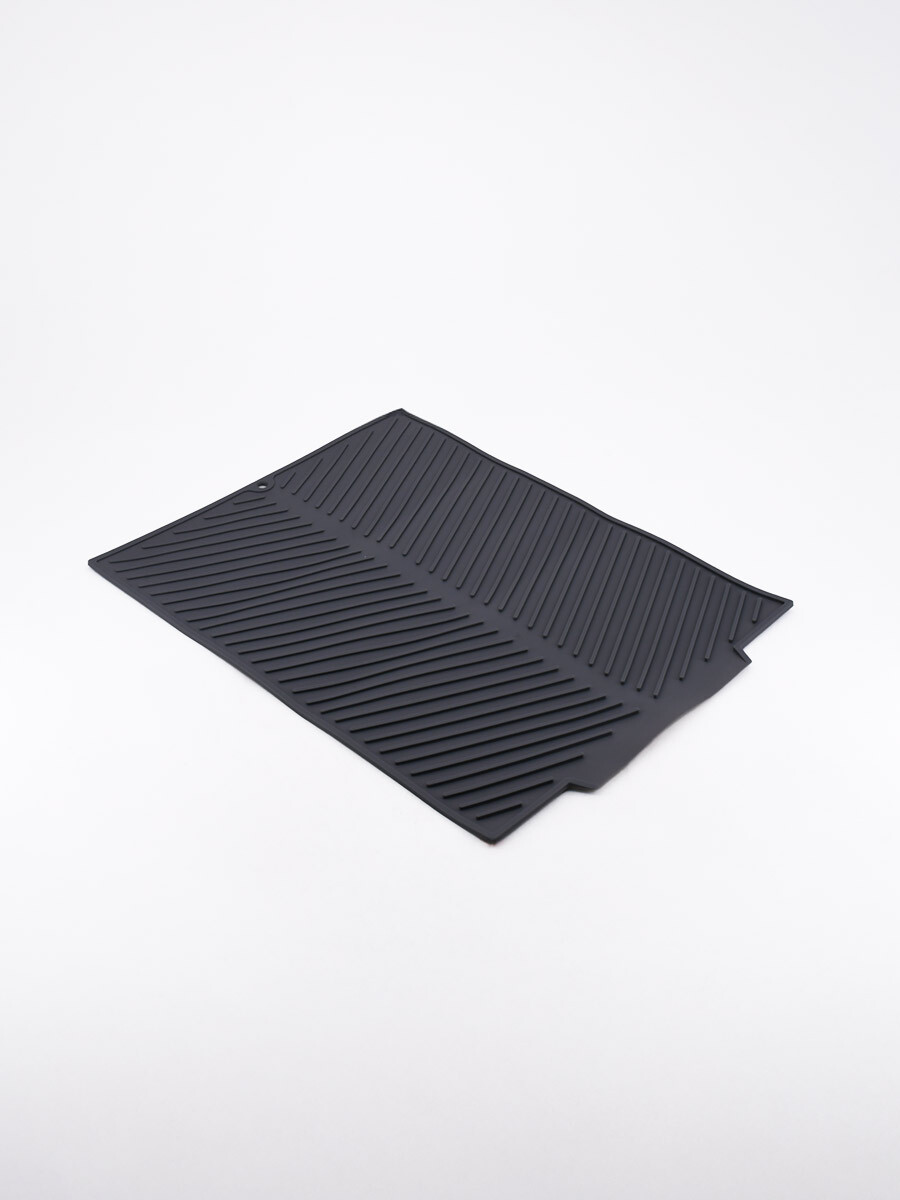 ALFOMBRA SILICONA C/DRENAJE MESADA - NEGRO 