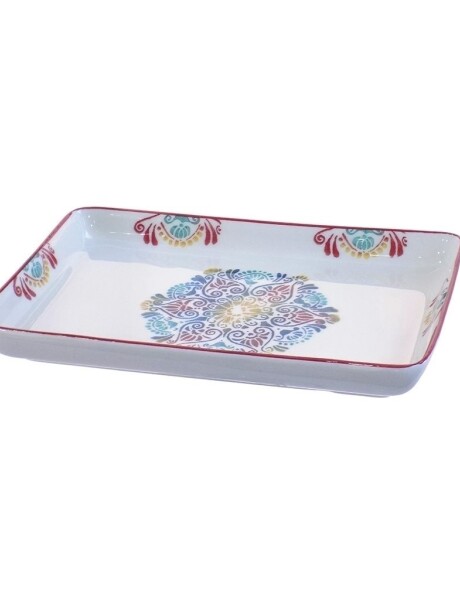 BANDEJA RECTANGULAR 27x17.5CM RAINBOW BANDEJA RECTANGULAR 27x17.5CM RAINBOW