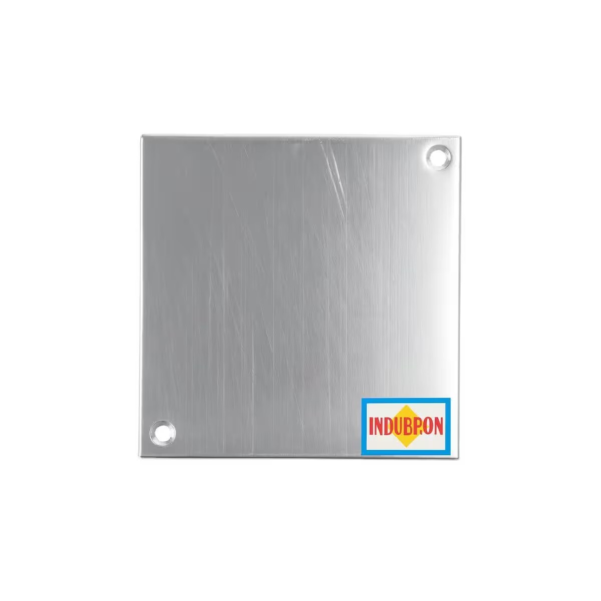 Rejilla Bronce Cromada Reposición Lisa 10x10 Cm 