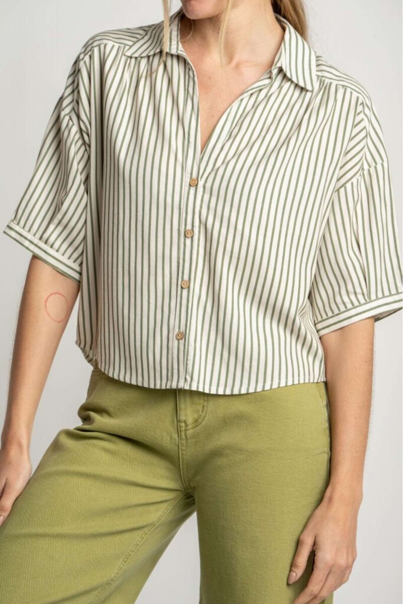 Camisa A Rayas - Nacar 