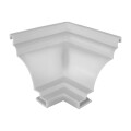 ESQUINERO PVC INTERNO PARA 1/2 CAÑA ANCHA - BLANCO ESQUINERO PVC INTERNO PARA 1/2 CAÑA ANCHA - BLANCO