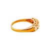 Anillo-Oro bajo-Piedra zirconia-AN8015 conpiedra