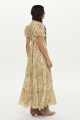 Vestido Carly Amarillo Claro