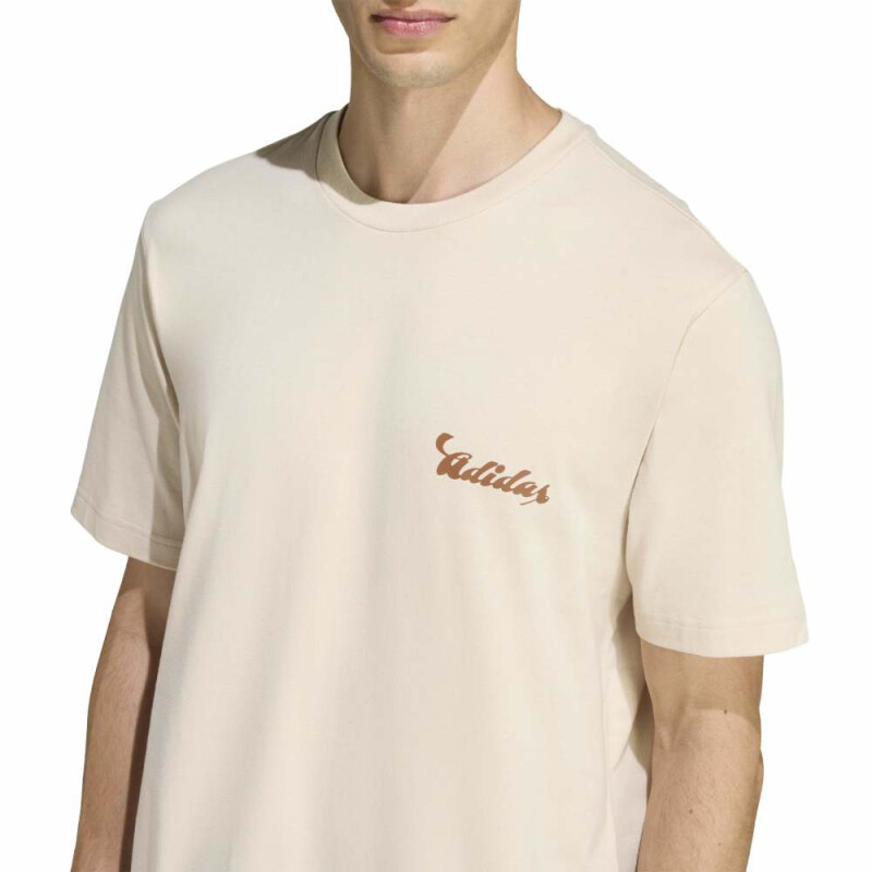REMERA ADIDAS M HOT CG T Hombre KB4934 Beige