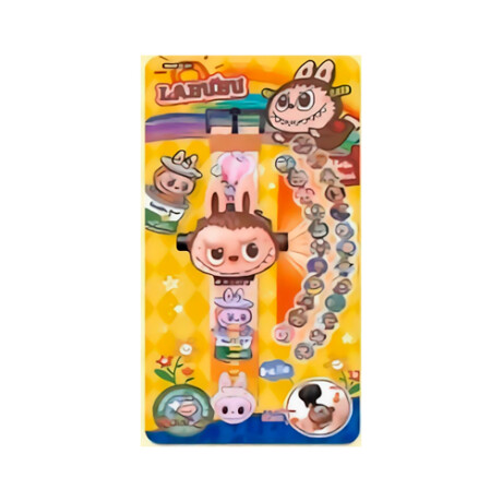 Reloj Pulsera Labubu AMARILLO