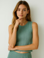 Musculosa Luni Verde Claro