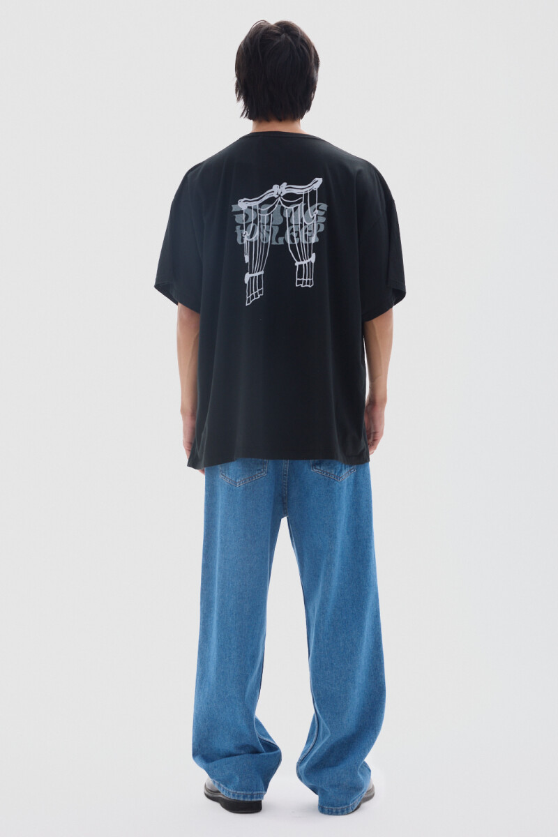 T-shirt Boxy Black