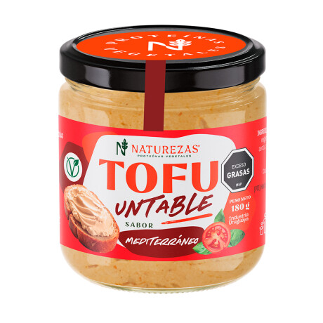 Tofu Untable Mediterraneo 180 Grs Tofu Untable Mediterraneo 180 Grs