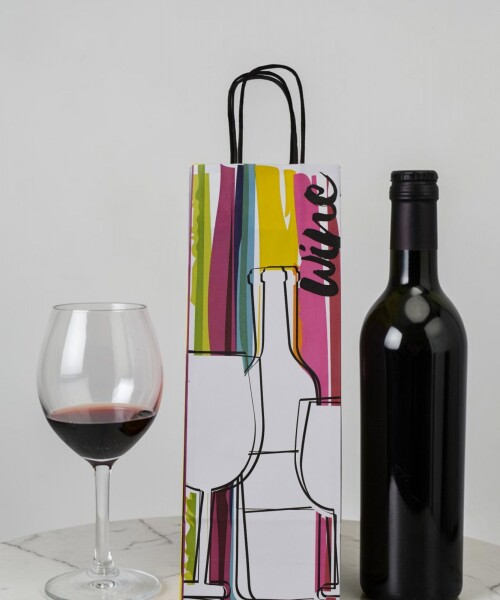 Bolsa 14x08x40 cm COLOUR WINE