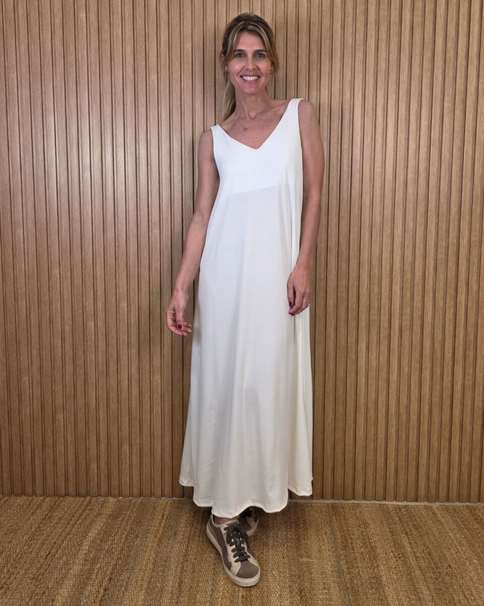 Vestido Comodin - Crudo 