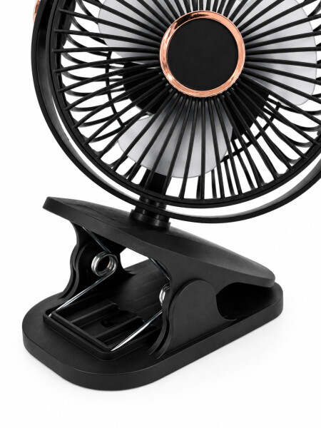 VENTILADOR DE ESCRITORIO 5 NIVELES NEGRO