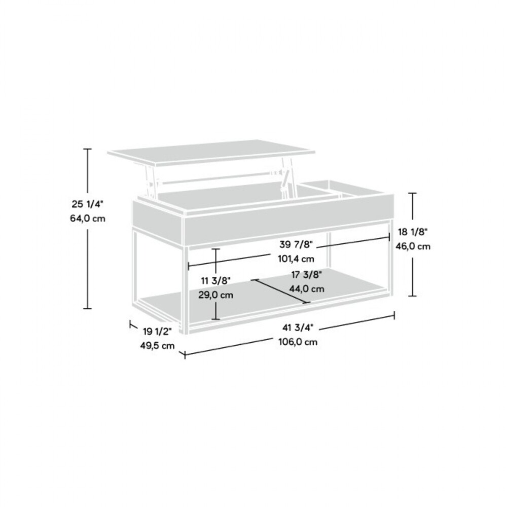 Mesa Ratona Articulada - Sauder - Linea International Lux Mesa Ratona Articulada - Sauder - Linea International Lux
