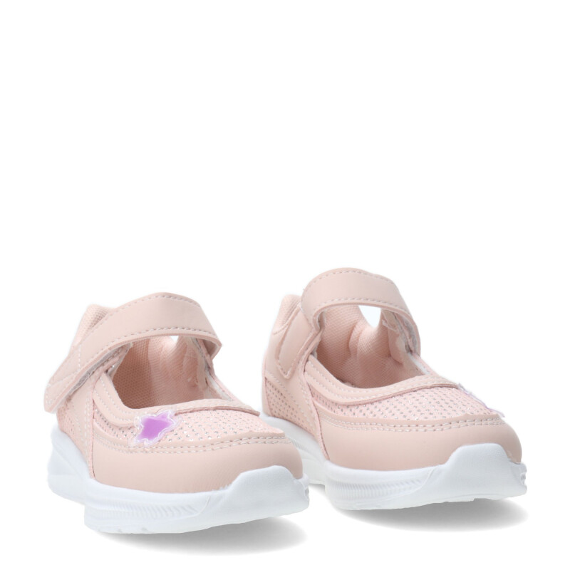 Championes de Niña MINI Miss Carol LURK con velcro Rosado