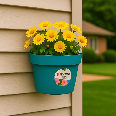 MACETA DE PARED "FLORATTA" 6 LTS Verde