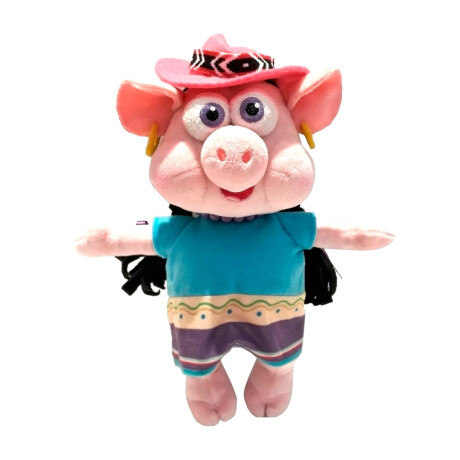 Peluche Chancha Granja Zenon con Sonido 20cm 001