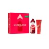 Benetton Sisterland Red Rose Eau de Toilette Set 80 ml + Body Lotion 75 ml Benetton Sisterland Red Rose Eau de Toilette Set 80 ml + Body Lotion 75 ml
