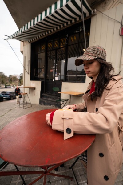 Trench Mela Beige