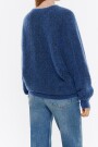 JERSEY GIRADO MOHAIR Azul