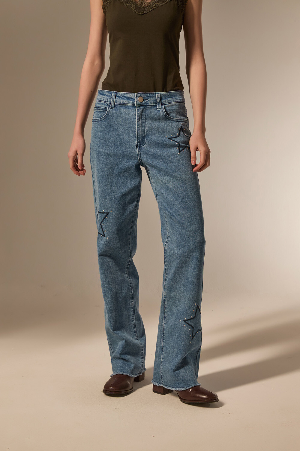 Pantalon Kaelis Azul Claro