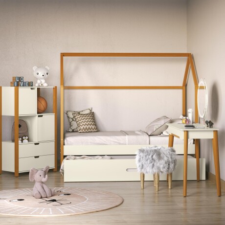 ORGANIZADOR MDF BLANCO TESS/GOLD KIDS