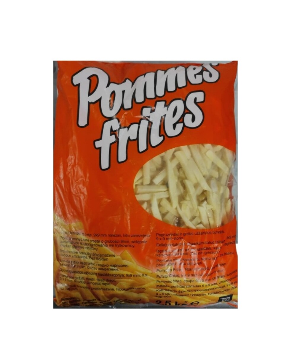 SUPER OFERTA PAPAS FRITAS 9MM 2,5KG POMMES FRITES 