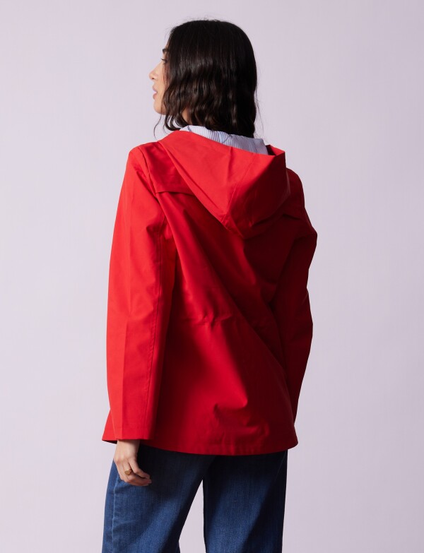 Campera Impermeable ROJO