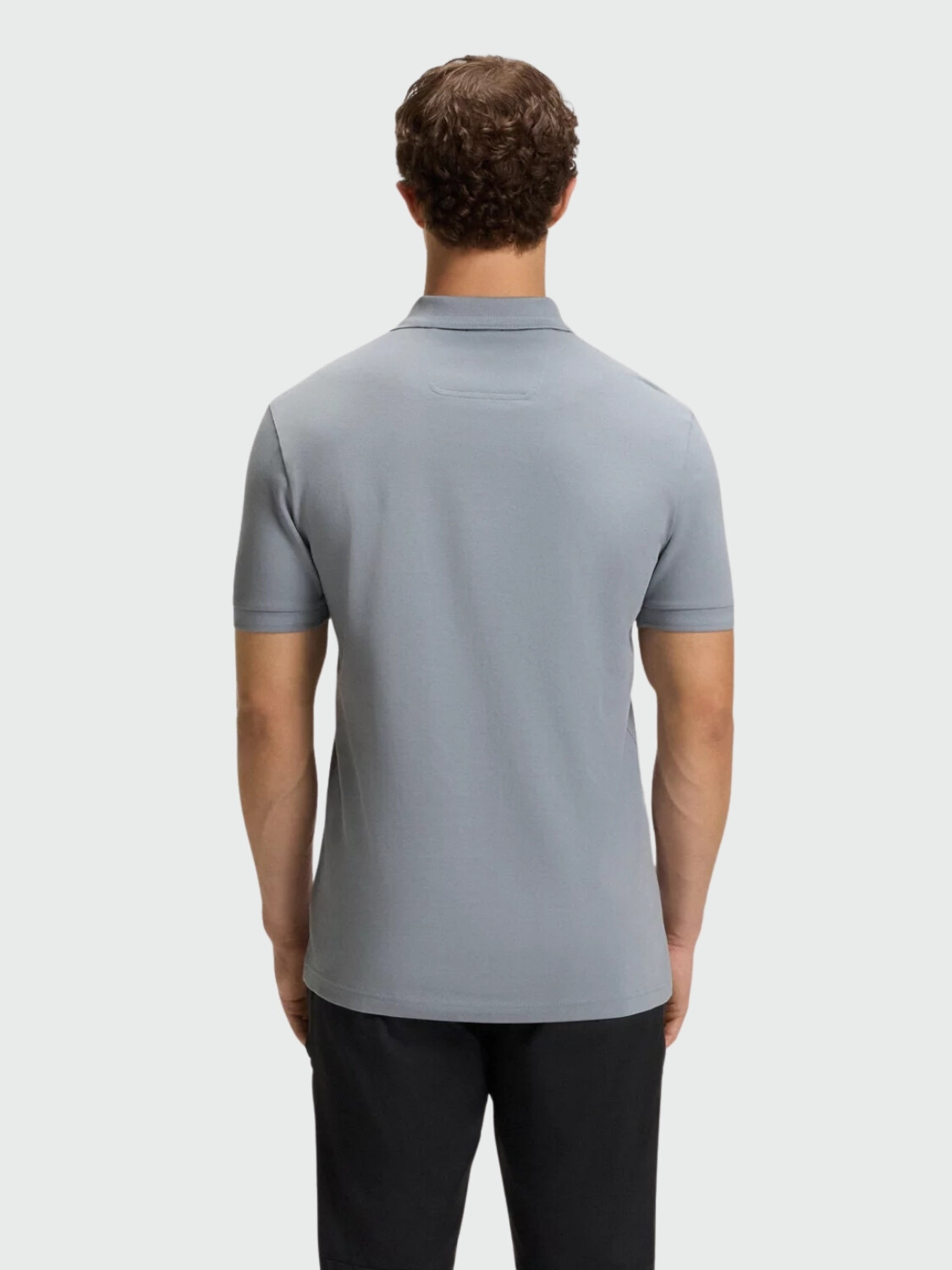 BOSS - Polo de Piqué Corte Regular Navy